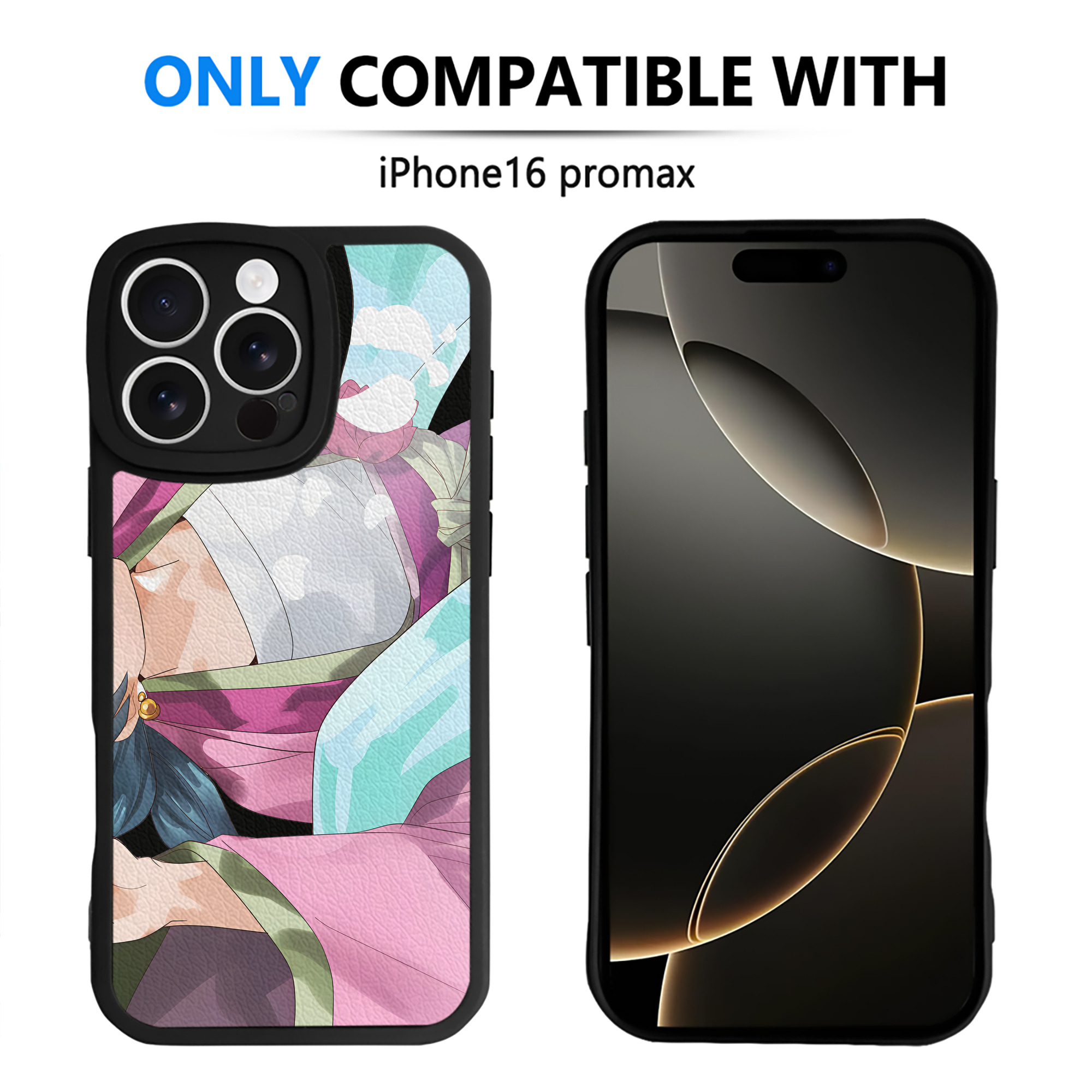 （画像用） 薬屋のひとりごと The Apothecary Diaries 【iPhone 16シリーズ対応】シリコンスマホケース（レザー調） 材質：シリコン